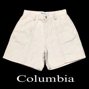 Columbia Sportswear Cargo‎ Shorts, Cotton, Light Khaki Color, Size 10 Women